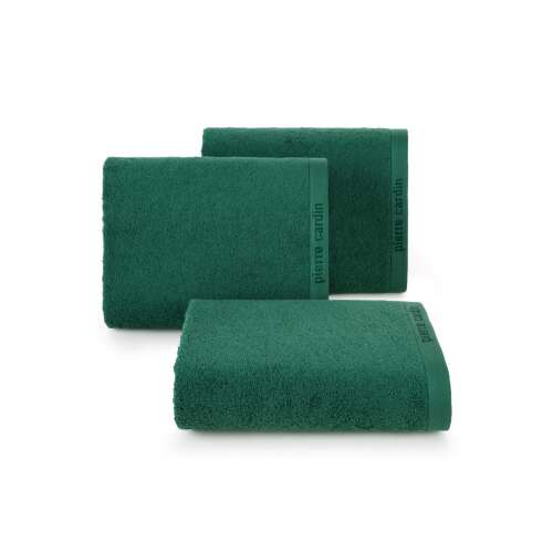 Pierre Cardin palackzöld törölköző szett, 50x90 cm, puha pamut fürdő törölközők