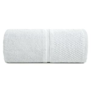 Ibiza Velúr Fürdőszobai Törölköző - Ezüst - 70x140 cm - 100% Pamut