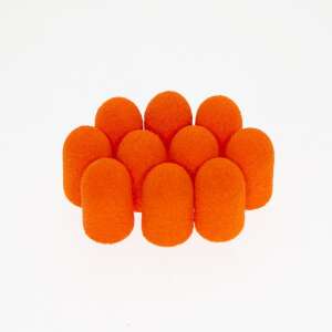 10 db AlleMed narancs 7mm #80-as pedikűr csiszolófej - Pedikűr csiszolófej