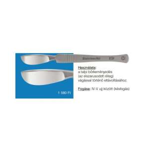 Rozsdamentes ívelt talpkés RM00015 99602313 - Nono