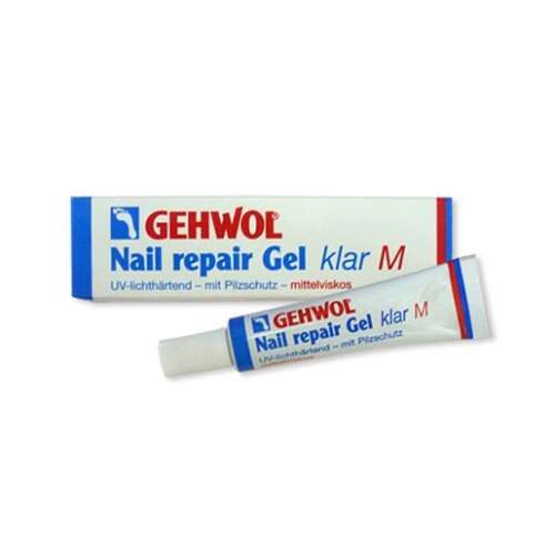 Gehwol Körömjavító gél, színtelen, 5ml, UV-keményedő, gombaellenes védelemmel, közepes viszkozitású
