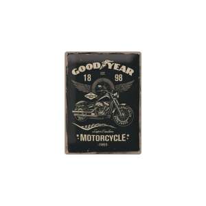 Good Year fém tábla motorral - Nostalgic-Art
