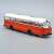 Magirus Deutz Saturn II busz modell, 1:72 méretarány, oldalnézet