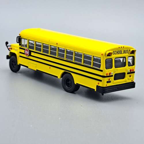 GMC Iskolabusz 1:72 méretarányú modell, sárga iskolabusz, fémmodell, DeAgostini - Játék