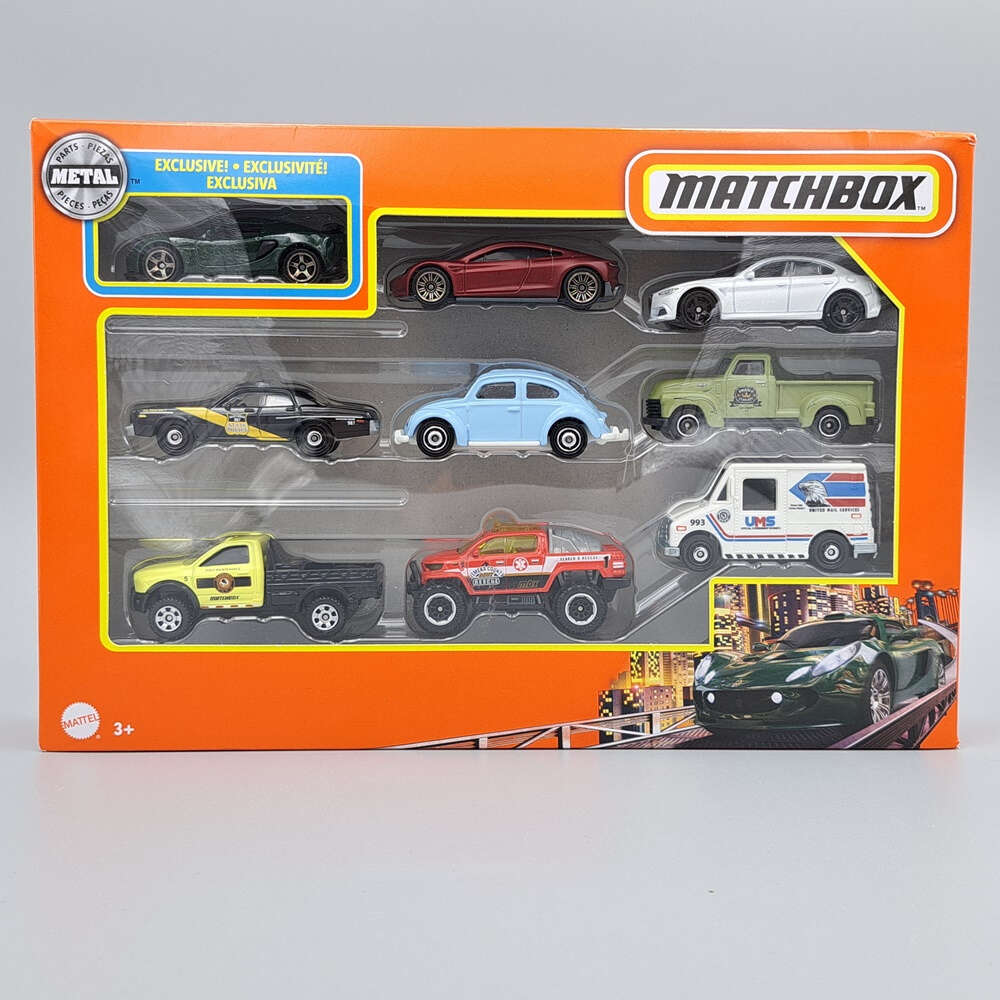 Matchbox Kisautó Válogatás - 9 db - 1:64