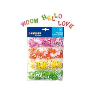 PlayBox 400 darabos öntapadós habszivacs betűk különféle színekben, 2,5 cm magas - Playbox