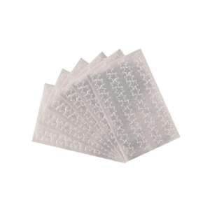 PlayBox 288 db-os ezüst öntapadós csillag, 13mm átmérő - Playbox