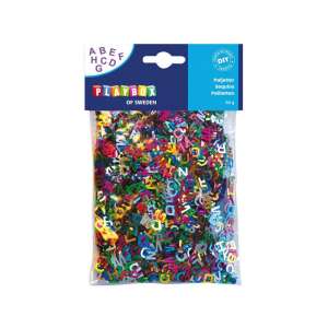 PlayBox Svédország öntapadós színes betűcsomag, 50g - Playbox