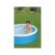 Happy child playing in Bestway inflatable kiddie pool