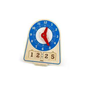 Holzuhr Spielzeug für Kinder, lernen Sie, die Zeit mit Zahlen und Zeigern zu erzählen, Marke Viga - Entwicklungsspiele für Kinder im Kindergartenalter