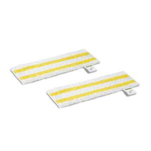 2er Pack EasyFix Mikrofaser-Tücher für Dampfreiniger - Karcher Zubehör für Dampfreinigung