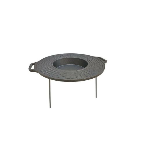 Öntöttvas tárcsa középen sütővel 49cm 126868960