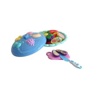 Fun Games Klasyczna Gra Owoce i Warzywa Zestaw do Zabawy, 13 elementów, zabawka jedzenie, zabawa w udawanie, kuchnia dla dzieci - Jedzenie w grach