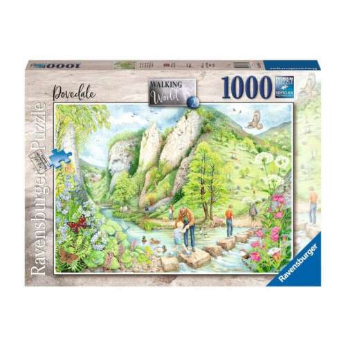 Ravensburger 1000 dieľna skladačka, Dovedale, Walking World