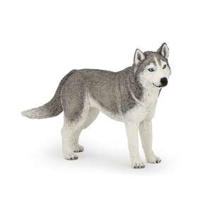 Szibériai husky figurája, valódi kutyajáték, Schleich állatfigura - Papo