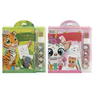 Print & Stick Activity Book, 2 Designs