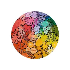 Circle of Colors 500 piese puzzle rotund - Tropical - Puzzle 3D & Puzzle cu burete