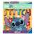 Pudełko z puzzlami Ravensburger 300 elementów, Disney Stitch, przedstawiające Stitch w tropikalnym otoczeniu z kwiatami i ananasami