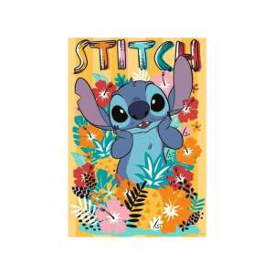 Puzzle Stitch 300 de piese, Ravensburger, Disney, cu Stitch într-un cadru tropical cu flori și ananas - Ravensburger Puzzle