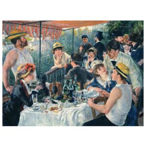 Renoir La Grenouillère festmény, részlet a Ravensburger 1500 darabos puzzle-ből - Ravensburger Puzzle