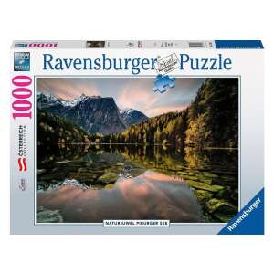 Ravensburger 1000 darabos kirakós játék, Piburger tó, Ausztria, természet, tájkép, hegyek, tó, tükröződés - Ravensburger Puzzle