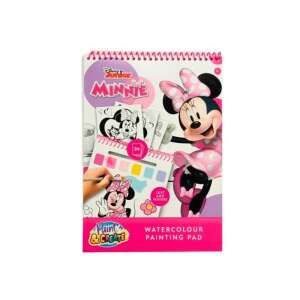 Disney Junior Minnie Mouse Blok Malarski Akwarelowy, 24 strony, maluj i twórz - Książka dla dzieci i młodzieży
