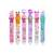 10 color ballpoint pen with cute cat design, princess theme, 6 different designs