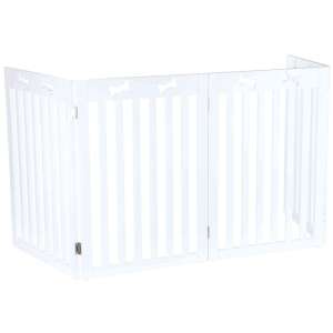 Trixie 4 részes kutyaszeparátor, fehér, 60-160 x 75 cm, 39457 - Trixie