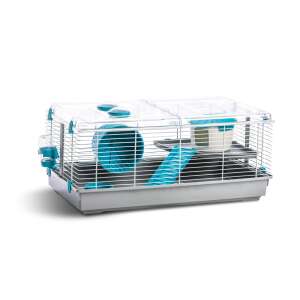 FOP Trudy hörcsög ketrec, 58 x 32 x 27 cm, kerékkel, rámpával és házzal - Állattartás
