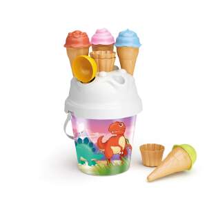 Dinosaurier-Eis-Sandspielset mit Eimer, Schaufel und Formen - Sport & Freizeit