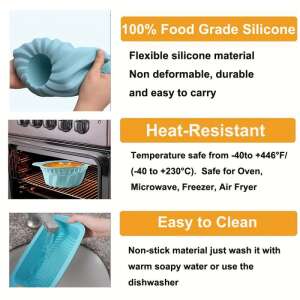 Set de forme de copt din silicon și accesorii, 36 buc. 99679567 - Forme de coacere