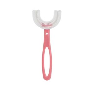 MiniSmile U alakú Szilikon Gyermek Fogkefe - 2-12 év 131531665 - Baba fogkefe