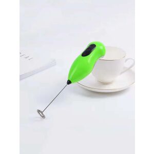Green electric milk frother for coffee and beverages - Milk Frother