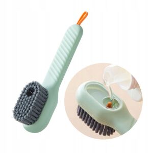 ABYZ Cleaning Brush with Liquid Dispenser - Collage - Cleaning brush