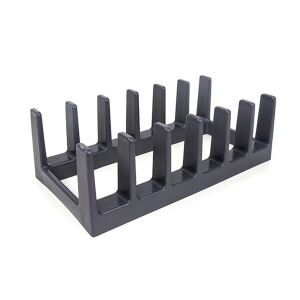 ABYZ®™ Organizer for Lid Storage, 6 Compartments, Grey 131532529 - Kitchen storage rack