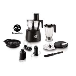 Philips HR7776/90 food processor with all accessories, including blender, citrus press, grater, and more - Hand Chopper