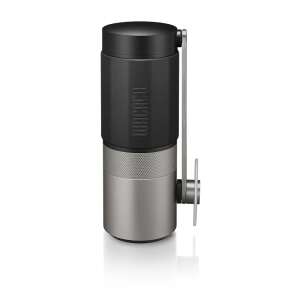 Wacaco Exagrind manual coffee grinder, black and silver, portable, for travel and home use - Coffee Grinder