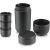 Wacaco Minipresso Kit components: Tank and 3 filter baskets