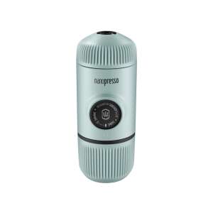Преносима кафемашина Wacaco Nanopresso Ice Blue + твърд защитен капак