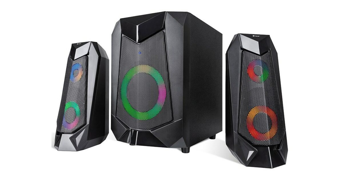 Tracer Hi-Cube RGB Flow, GameZone, 20W, 2.1, RGB osvetlenie, Bluetooth, 3,5 mm jack, stolný reproduktor 134822293