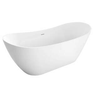 Rea KERRANO 150 freestanding bathtub, white, modern design - Bathroom Furniture