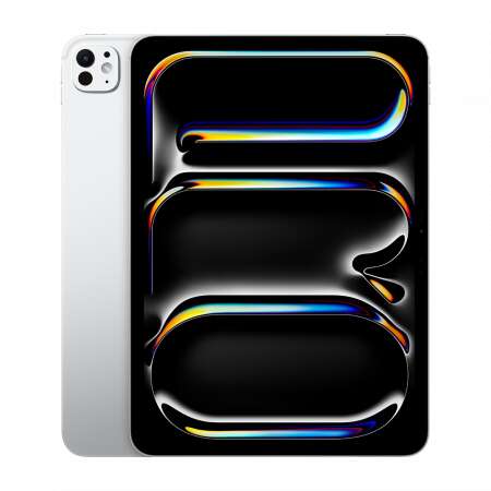 Apple 11-inch ipad pro (m4) wifi 256gb with standard glass  silver