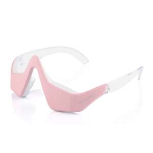 Beautifly Illumi Eyes Therapy Eye Massager, side view, pink and white - Face massager