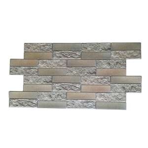 PVC Decorative Panel, Brick, 98x48x0.3 cm