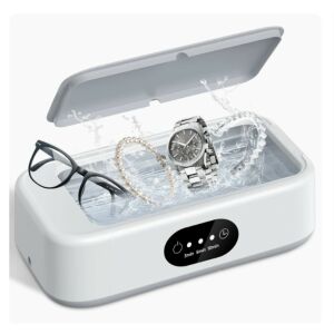 Ultrahangos tisztítókészülék cleaning eyeglasses, jewelry, and watches with timer - Ultrasonic cleaning device