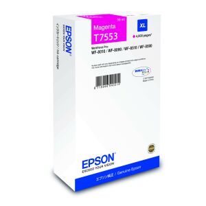 Atramentová kazeta Epson T7553 Magenta - Vysoká výťažnosť - Epson