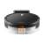 Xiaomi Robot Vacuum E5, black robot vacuum cleaner, front view