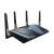 Router Asus RT-BE88U WiFi 7, negru cu accente aurii, vedere din unghi