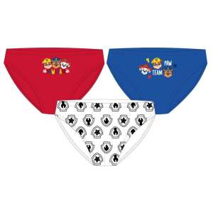 3-pak Paw Patrol chłopięce majtki, czerwony, niebieski i biały z postaciami z Paw Patrol - Baba & Tipegő