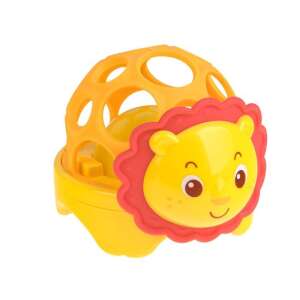 Interactive lion rattle toy for babies, with lights and sounds, develops visual and auditory senses - Rattle